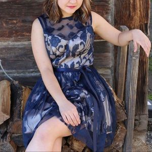 Lace and Detail Graduation/Prom Dress